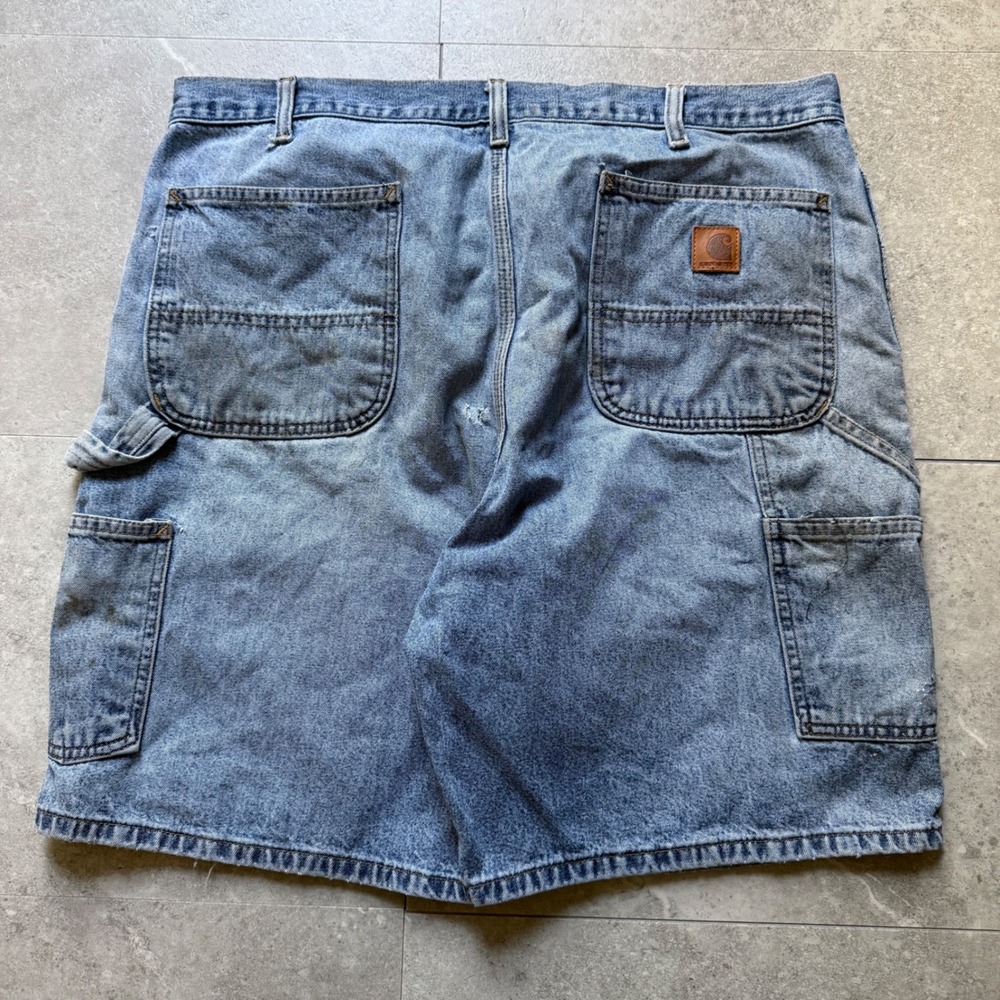 Vintage Carhartt Denim Carpenter Shorts 38